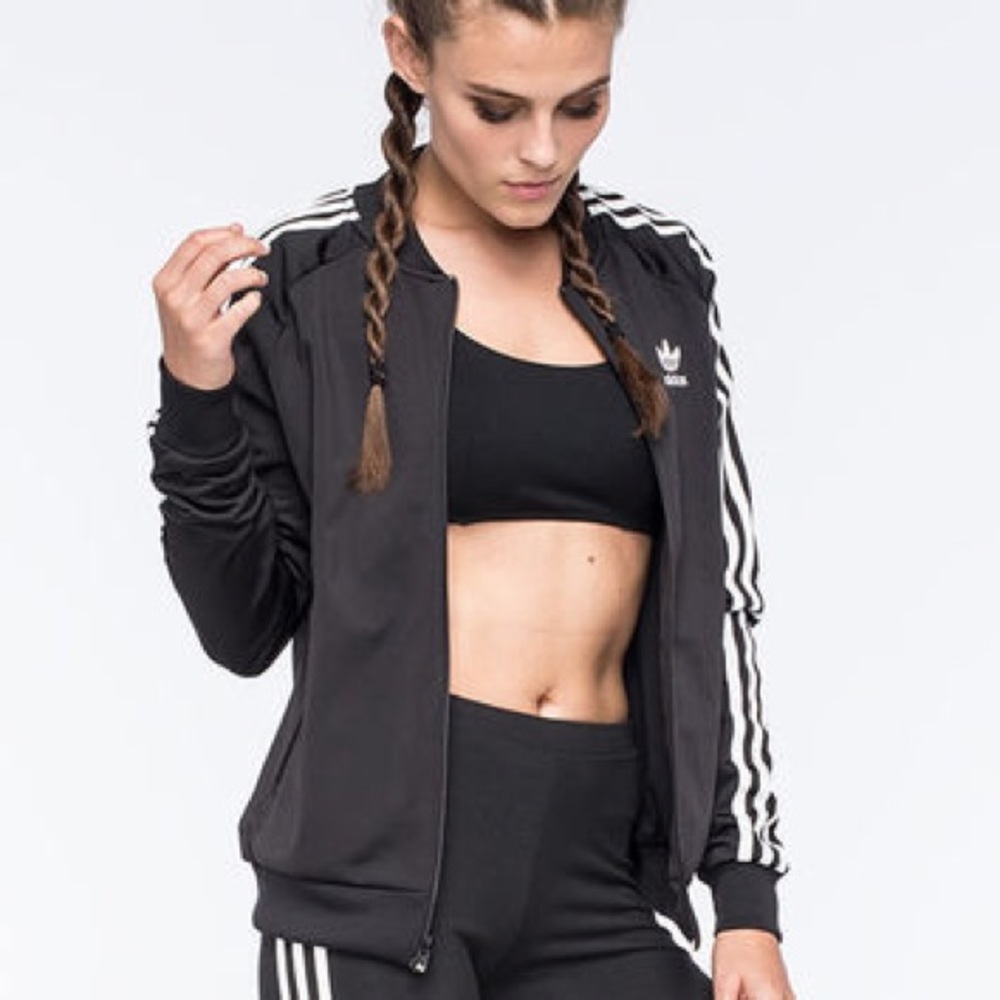Adidas Supergirl track jacket XS